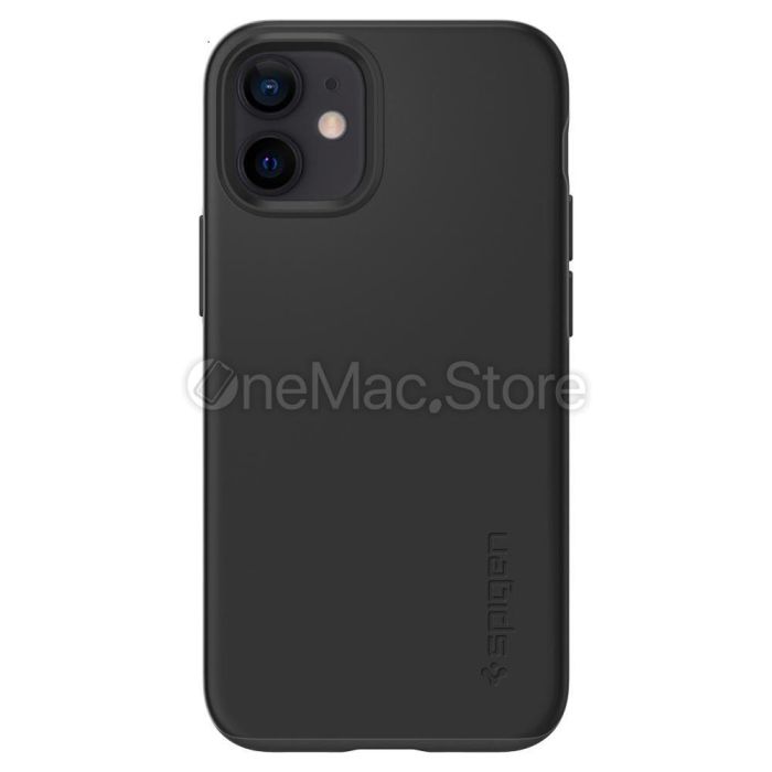 Чохол Spigen Case Thin Fit для iPhone 12 mini (Чорний)