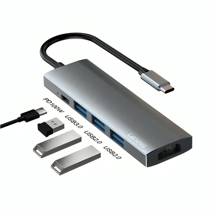 Док-станція Lenovo з портом USB Type-C і підтримкою швидкої зарядки