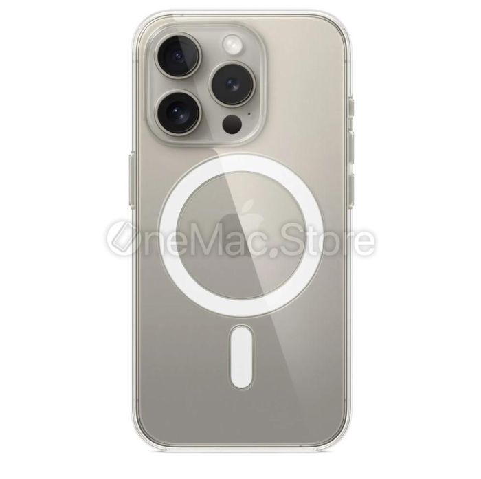 Прозорий чохол Apple Clear Case з MagSafe для iPhone 15 Pro