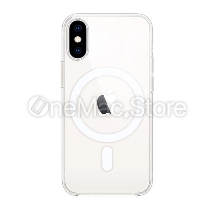 Прозорий чохол Apple Clear Case з MagSafe для iPhone X/XS