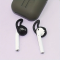 Силіконові спортивні амбушюри накладки для Airpods 1/2 (Чорні/Black)