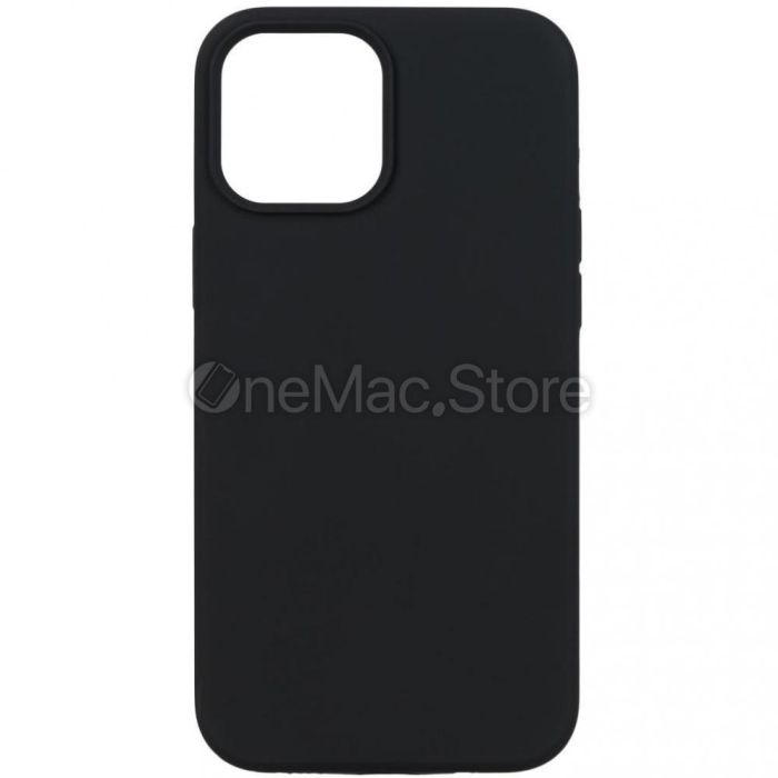 Чохол 2Е для Apple Iphone 12 Pro Max (6.7″), Liquid Silicone, Black