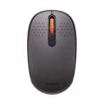 Мишка універсальна бездротова 3в1 Baseus USB 2.4GHz + Bluetooth 3.0 + Bluetooth 5.0 (Сіра)