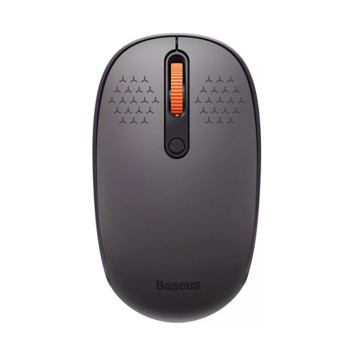 Мишка універсальна бездротова 3в1 Baseus USB 2.4GHz + Bluetooth 3.0 + Bluetooth 5.0 (Сіра)