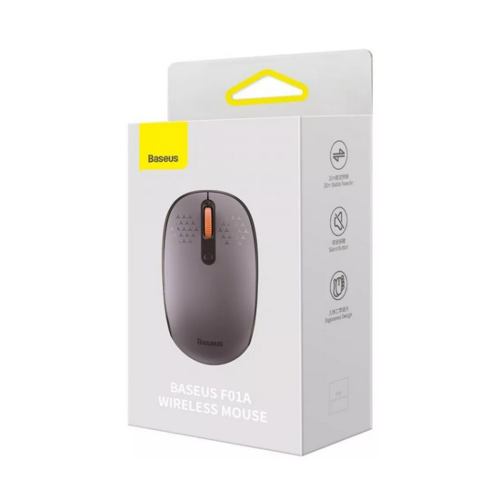 Мишка універсальна бездротова 3в1 Baseus USB 2.4GHz + Bluetooth 3.0 + Bluetooth 5.0 (Сіра)