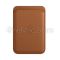 Чохол Apple Leather Wallet з MagSafe для всіх iPhone 12-14 (Коричневий)