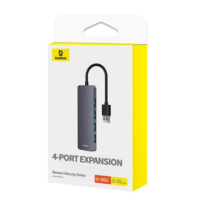 Хаб перехідник USB 3.0 Baseus 4 в 1