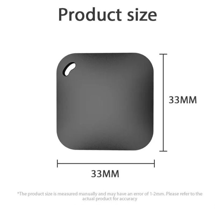 MFI AirTag ITag для Apple (Чорний/Black)