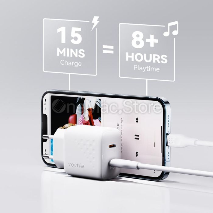 Зарядний пристрій VOLTME Duo 20W  (Білий)