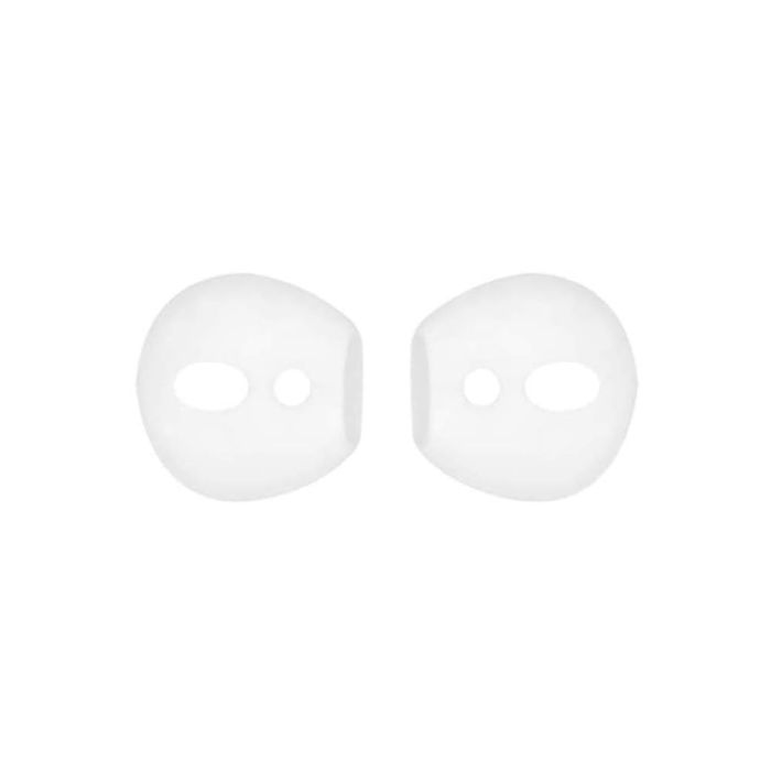 Силіконові амбушюри накладки для Airpods 1/2 (Білі/White)