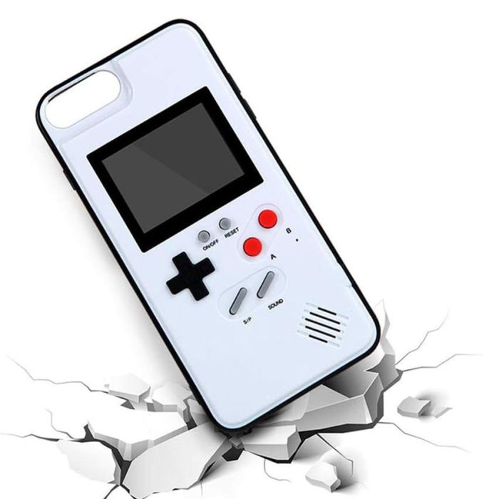 Чохол Dendy/GameBoy кольоровий 36 ігор для iPhone 7 Plus (Білий)