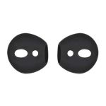 Силіконові амбушюри накладки для Airpods 1/2 (Чорні/Black)