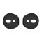 Силіконові амбушюри накладки для Airpods 1/2 (Чорні/Black)