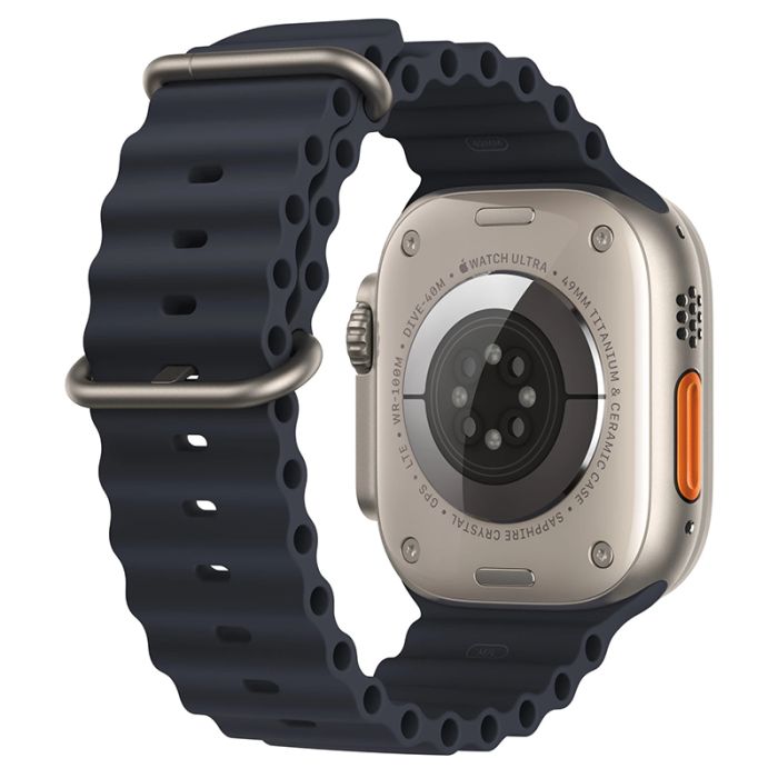 Ремінець Apple Ocean Band для Apple Watch 38/40/41mm (чорний/midnight) MQEE3ZM/A