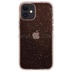 Чохол Spigen Liquid Crystal Glitter для iPhone 12 mini (Рожевий)