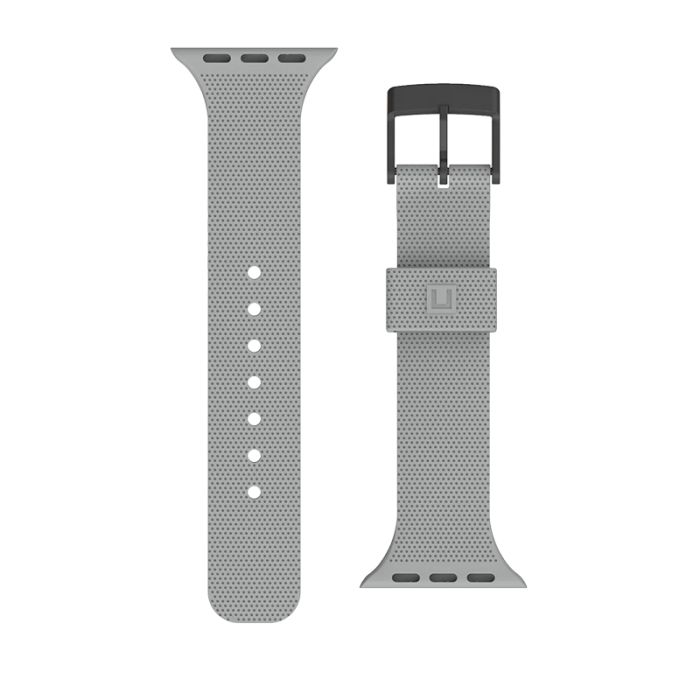 Ремінець UAG DOT для Apple Watch 44mm Silicone Strap Grey