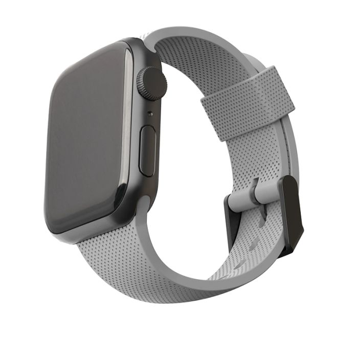 Ремінець UAG DOT для Apple Watch 44mm Silicone Strap Grey