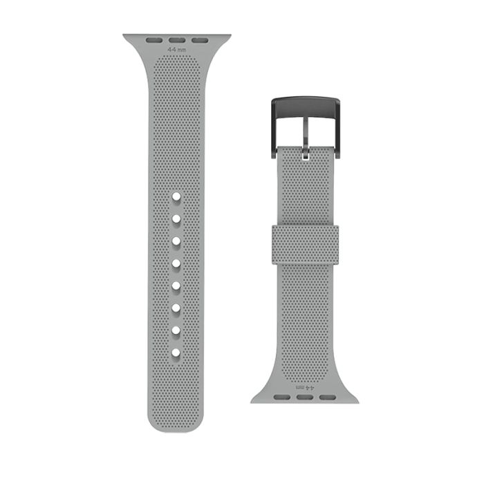 Ремінець UAG DOT для Apple Watch 44mm Silicone Strap Grey