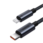 Зарядний кабель Baseus USB-C to Apple Lightning 20W 1м (Чорний)