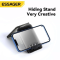 Багатофункціональний кабель для передачі даних Essager Box 4 в 1 3A USB-C, Micro-USB, Lightning з підставкою для телефону