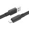 Зарядний кабель BOROFONE Goodway 2.4A USB-Lightning (Чорний)