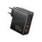 Зарядний пристрій Essager 100W GAN (2xType-C + 2xUSB-A) (Чорний)