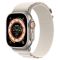 Ремінець Apple Alpine Loop Band Medium для Apple Watch 38/40/41 mm (Білий/Starlight) MQE53