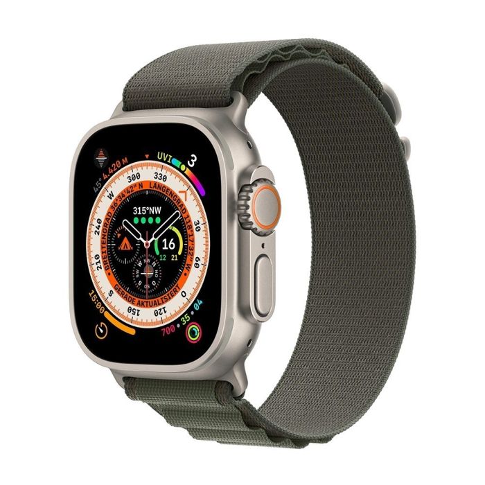 Ремінець Apple Alpine Loop Band Small для Apple Watch 38/40/41mm (зелений/green)