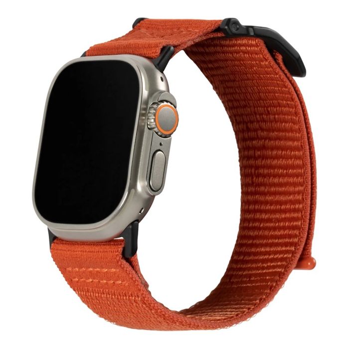 Ремінець UAG Active Watch Strap Rugged Replacement Band для Apple Watch 49mm Ultra (Помаранчевий)