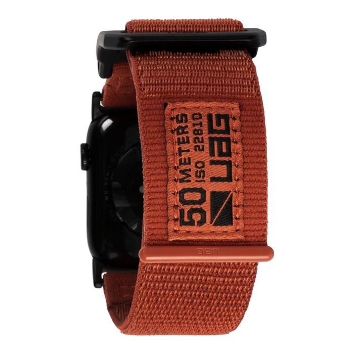 Ремінець UAG Active Watch Strap Rugged Replacement Band для Apple Watch 44mm SE (Помаранчевий)