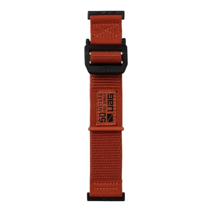 Ремінець UAG Active Watch Strap Rugged Replacement Band для Apple Watch 49mm Ultra (Помаранчевий)