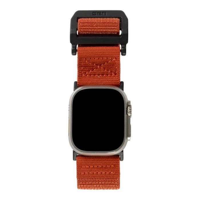 Ремінець UAG Active Watch Strap Rugged Replacement Band для Apple Watch 49mm Ultra (Помаранчевий)