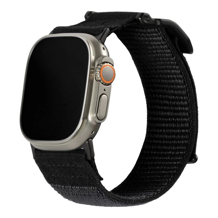 Ремінець UAG Active Watch Strap для Apple Watch 45mm (Чорний графіт)
