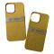 Чохол Organic Case для iPhone 12 Pro Max (Жовтий)