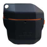 Чехол UAG для AirPods 1/2 Hardcase з вологозахистом (чорний/black)