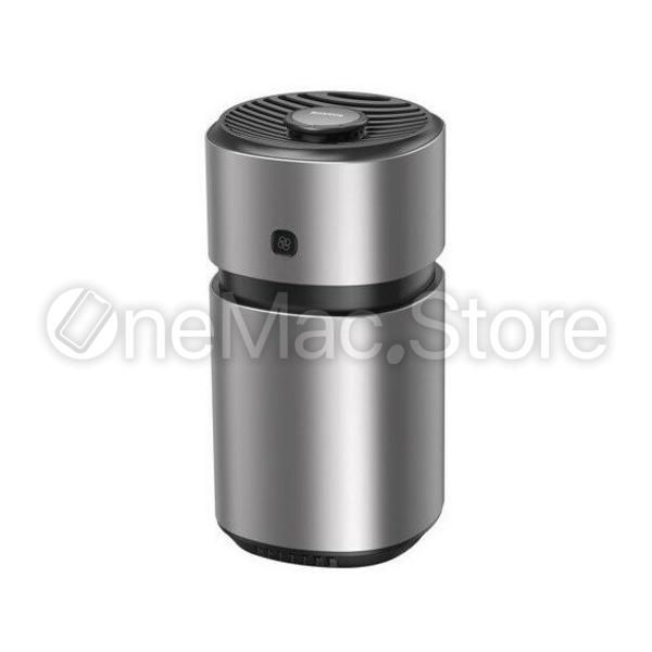 Автомобільний освіжувач-ароматизатор повітря Baseus Breeze fan Air, Silver