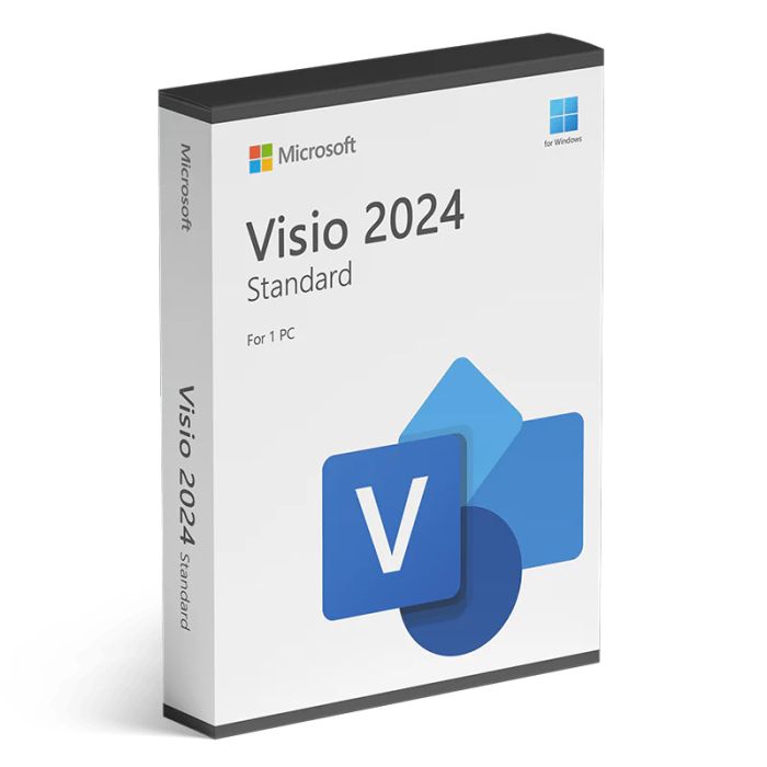 Microsoft Visio Standard 2024 (Електронна пожиттєва ліцензія)