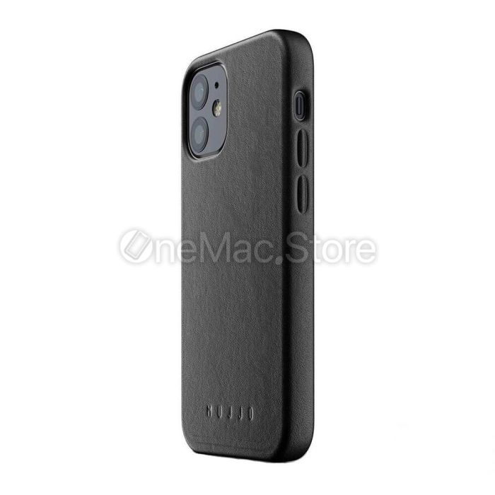 Чохол шкіряний MUJJO Full Leather Case для iPhone 12 mini (Чорний)