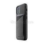 Чохол-гаманець шкіряний MUJJO Full Leather Wallet для iPhone 12 mini (Чорний)