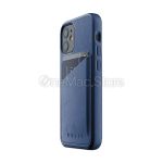 Чохол-гаманець шкіряний MUJJO Full Leather Wallet для iPhone 12 mini (Monaco Blue)
