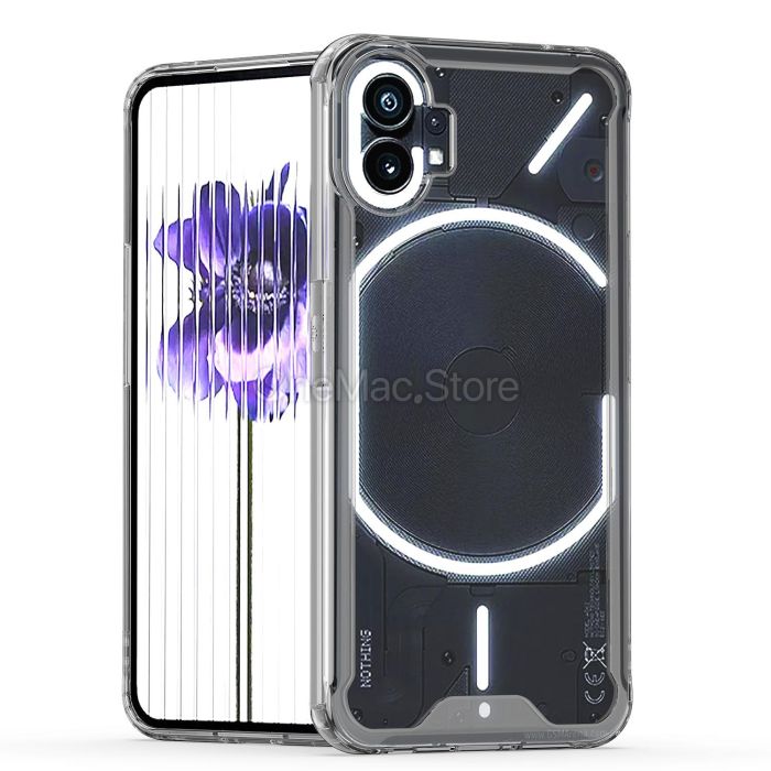 Чохол Nothing Phone 1 сіліконовий прозорий
