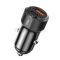 Автомобільний зарядний пристрій Toocki 50W PD3.0 Type-C QC 3.0 USB