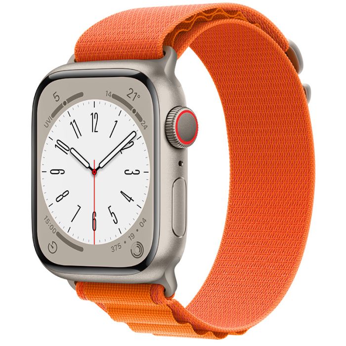 Ремінець Apple Alpine Loop Band Small для Apple Watch 38/40/41mm (Помаранчевий/Orange) MQE03