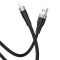 Зарядний кабель Hoco Premium Usb-Lightning для iPhone/iPad/Airpods (чорний/black)