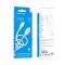 Зарядний кабель BOROFONE Premium 20W Type-C-Lightning (білий/white)