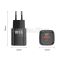 Блочок KUULAA 20W USB + Type-C (Black/Чорний)