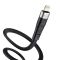 Зарядний кабель Hoco Premium Usb-Lightning для iPhone/iPad/Airpods (чорний/black)