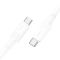 Зарядний кабель hoco. 3A 60W USB-Type-C (Білий/White)