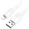 Зарядний кабель hoco. 2.4A Usb-Lightning (Білий/White)