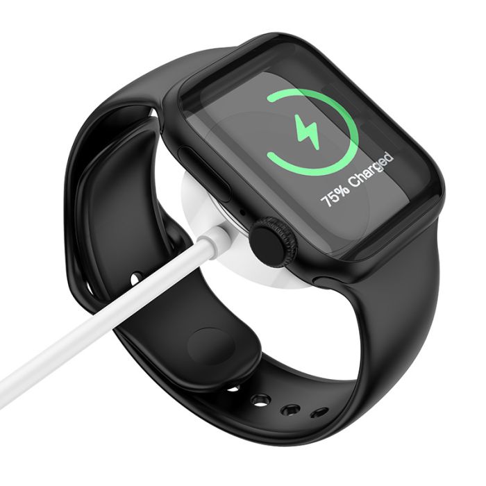 Зарядний кабель Borofone для Apple Watch Type-C (білий/white)